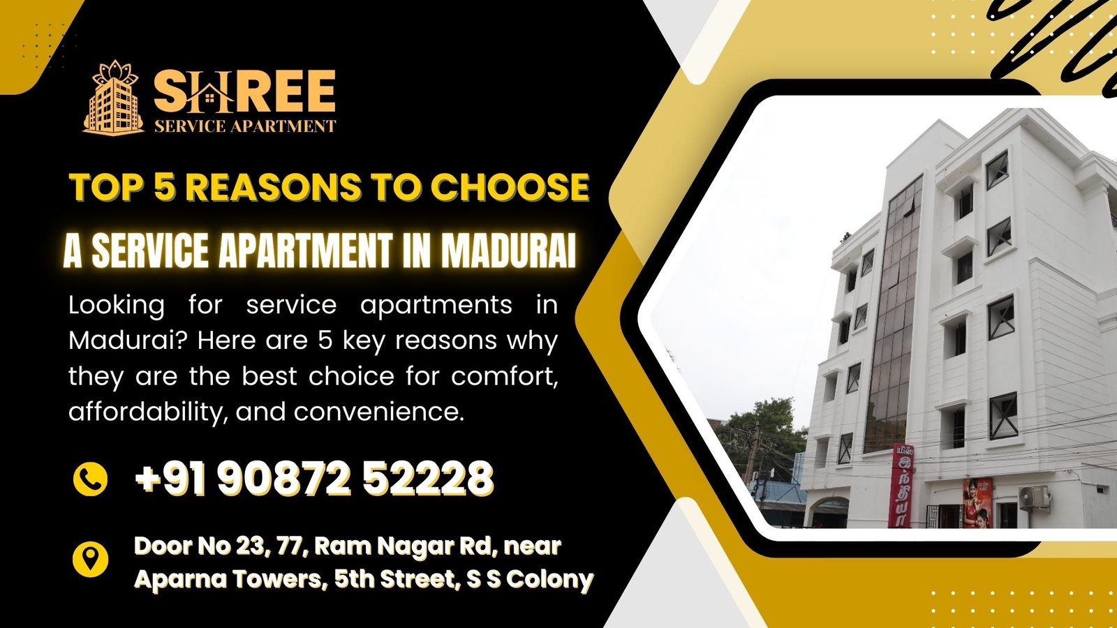 service apartments madurai